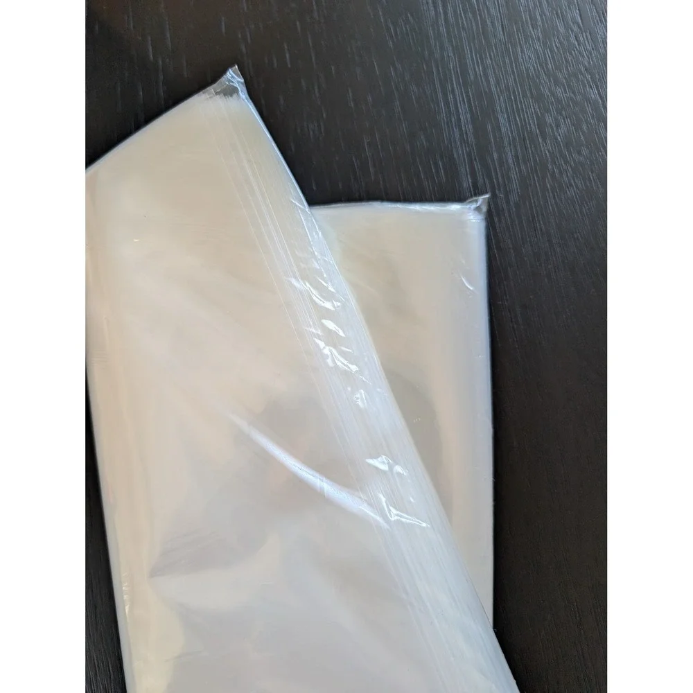 Uline S-12359 9x12 2 Mil Clear Poly Bags with Suffocation Warning Qty 100 NEW